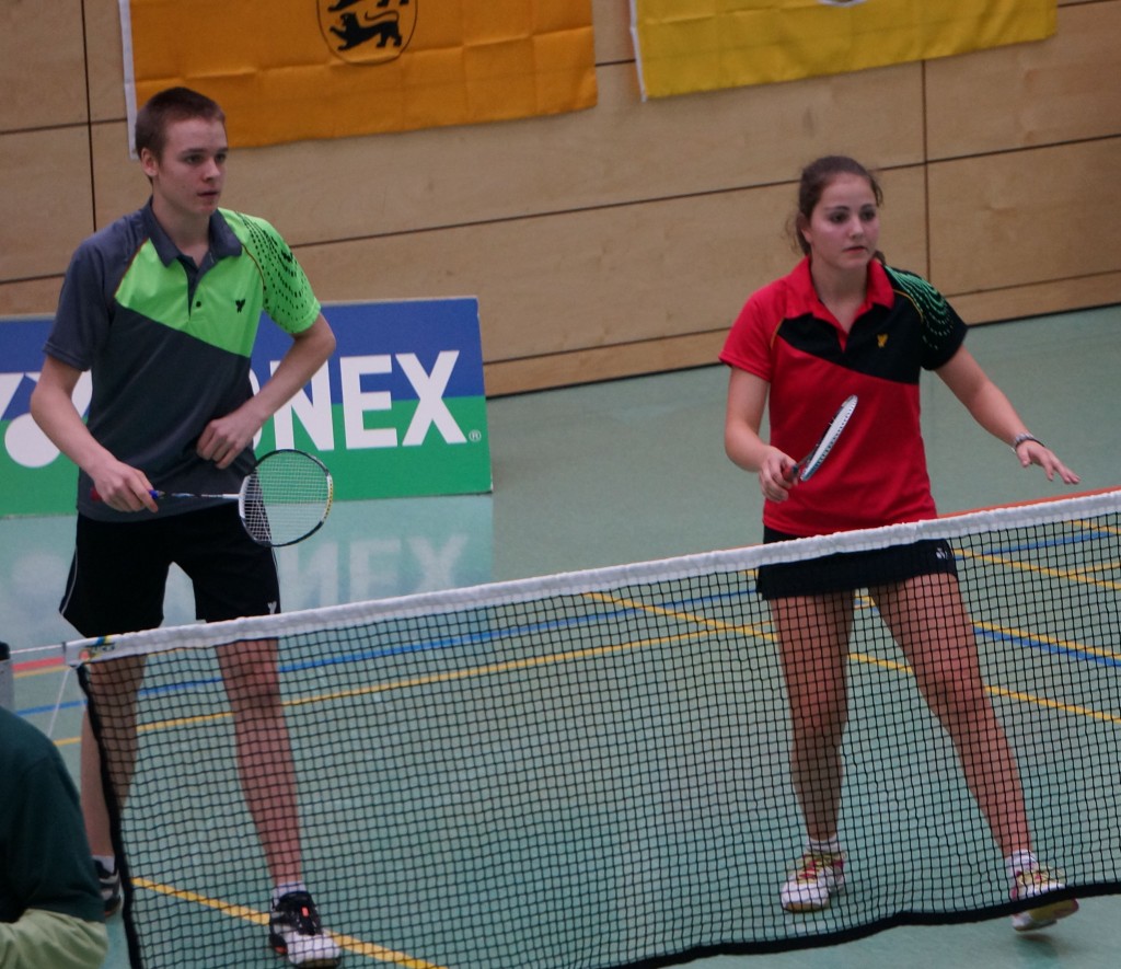 Jonas Grün und Annabella Jäger U17