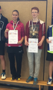 Moritz Unz U17 Mixed 1.Platz