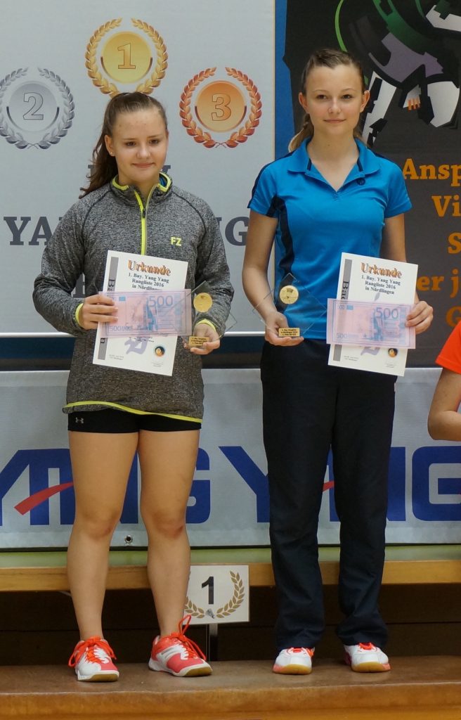 Riccarda Schobel und Ilka Oechsner U15