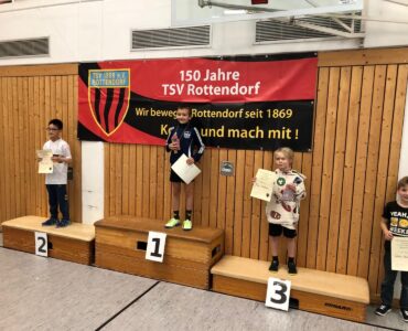 Medaillen für den TVM